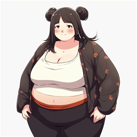 chubby anime girl